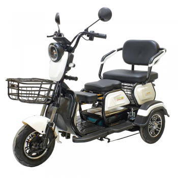 Трицикл GreenCamel Фродо X7 Pro (60V 800W) Trike дифференциал, белый