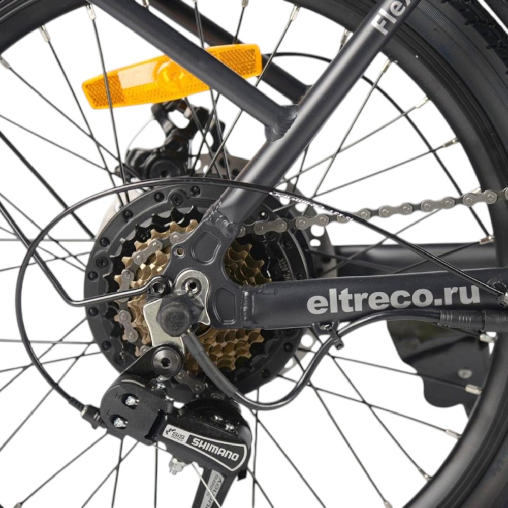 Электровелосипед Eltreco Flex Красный-глянец 8