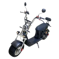 Электроскутер Citycoco GT E30 черный матовый