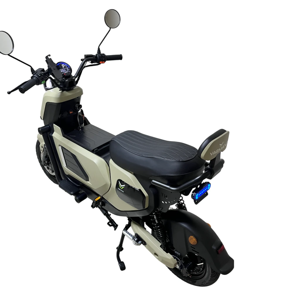 Электроскутер YASMAND COMBO U2 Pro кремовый 4